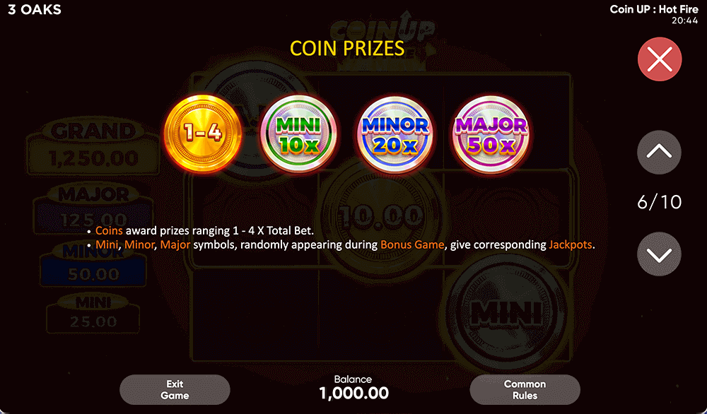 Обычные монеты в Coin UP