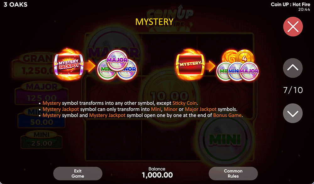 Mystery и Mystery Jackpot